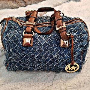 Authentic Michael by Michael Kors Denim hand Bag